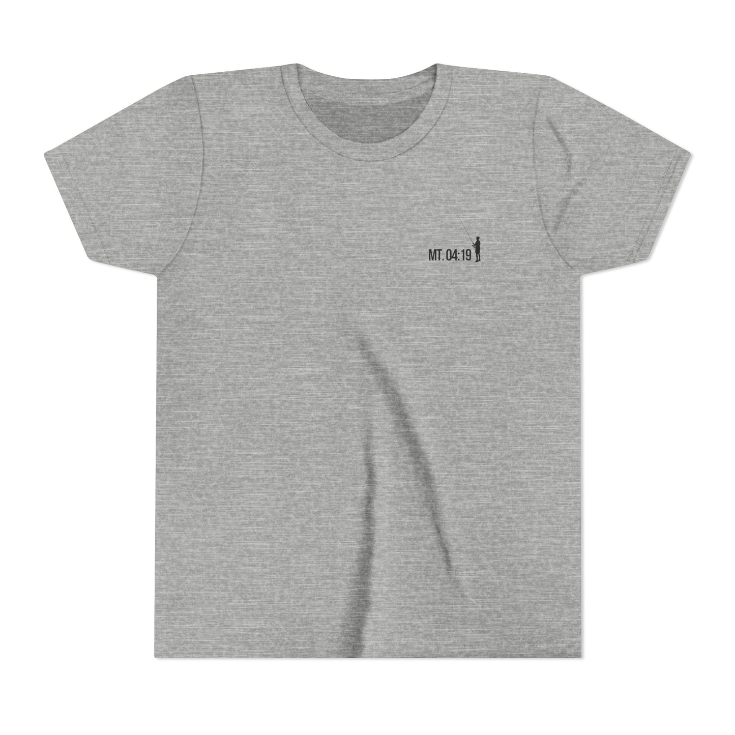 Fisher of man Math 4:19 shirt- mans