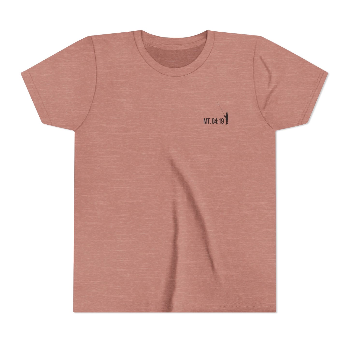 Fisher of man Math 4:19 shirt- mans