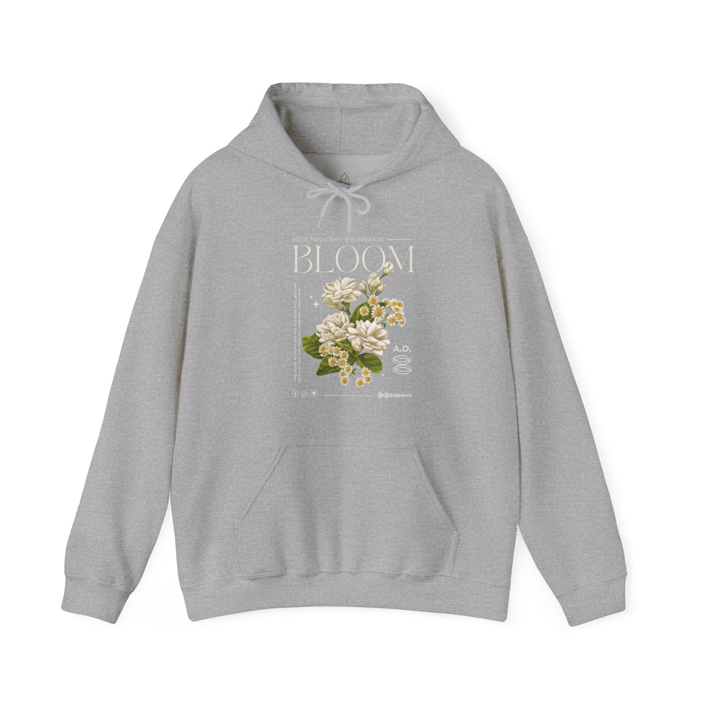 Woman Christian Hoodie Bloom