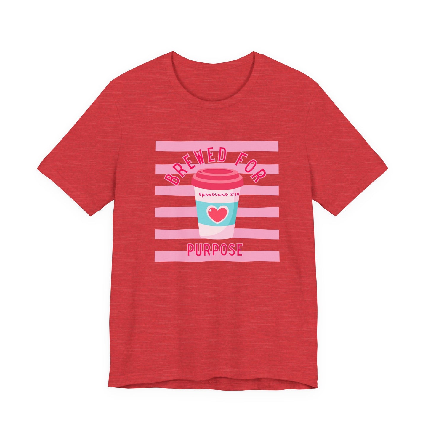 Brewed for Purpose Woman Faith Graphic Shirt