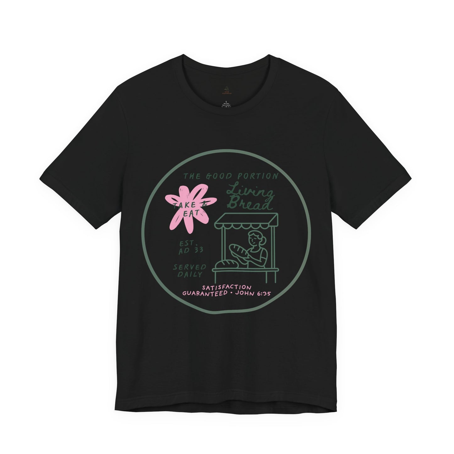 Christian Tee Living Bread adult