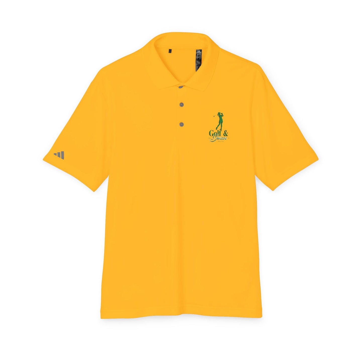 Golf & Jesus Adidas Polo shirt