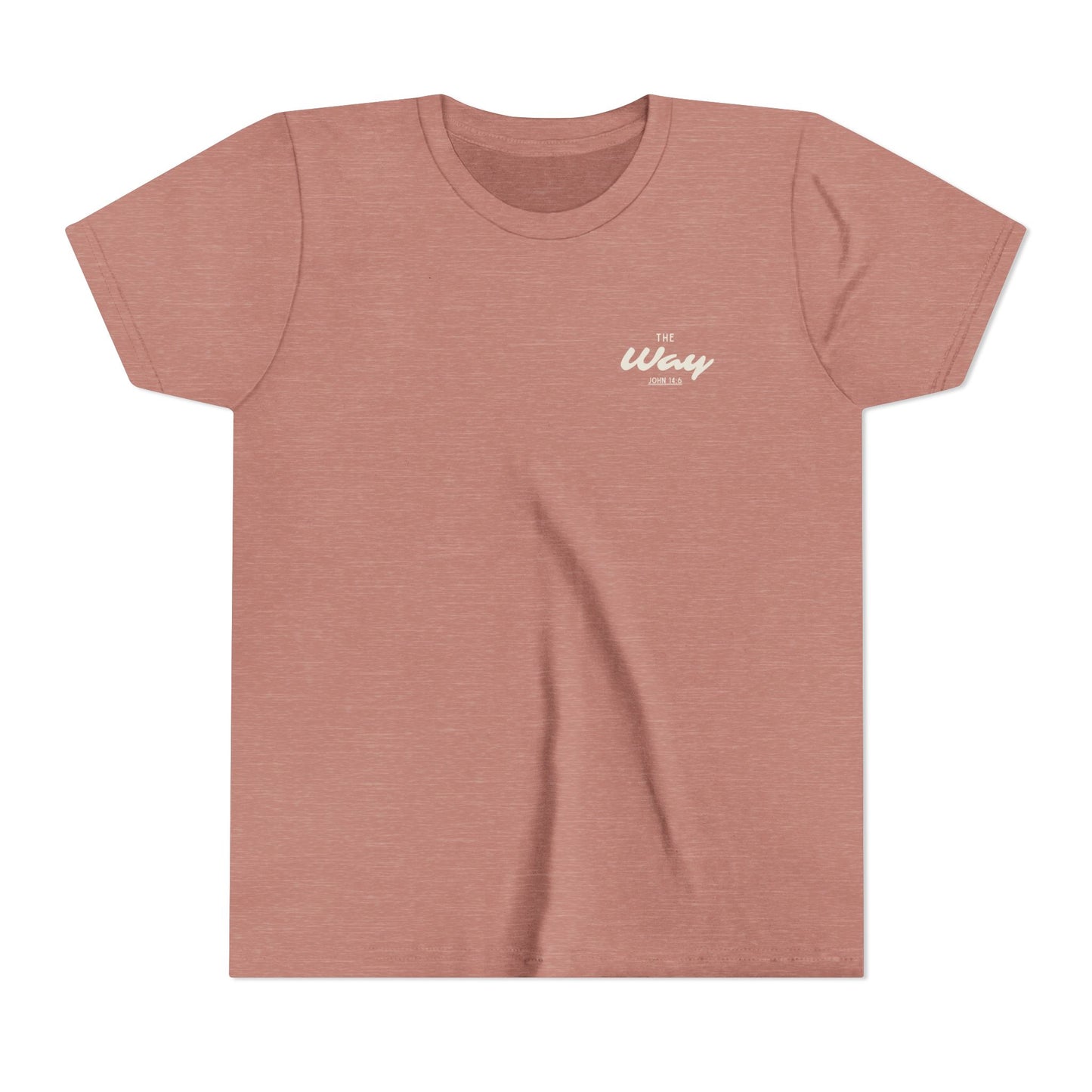 Seek Him First Youth Tee | Christian Scripture John 14:6