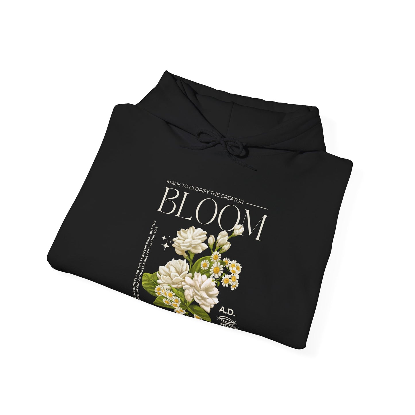 Woman Christian Hoodie Bloom