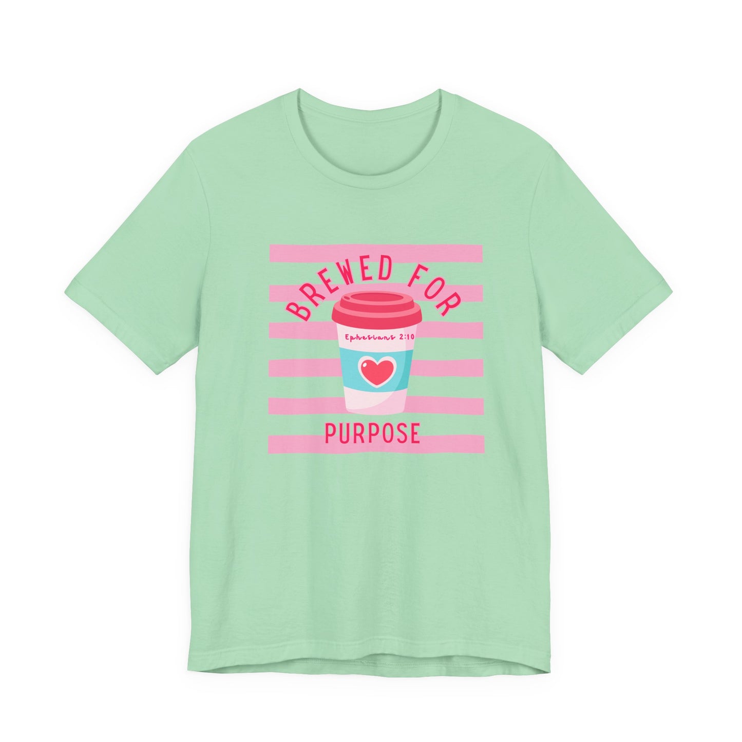 Brewed for Purpose Woman Faith Graphic Shirt