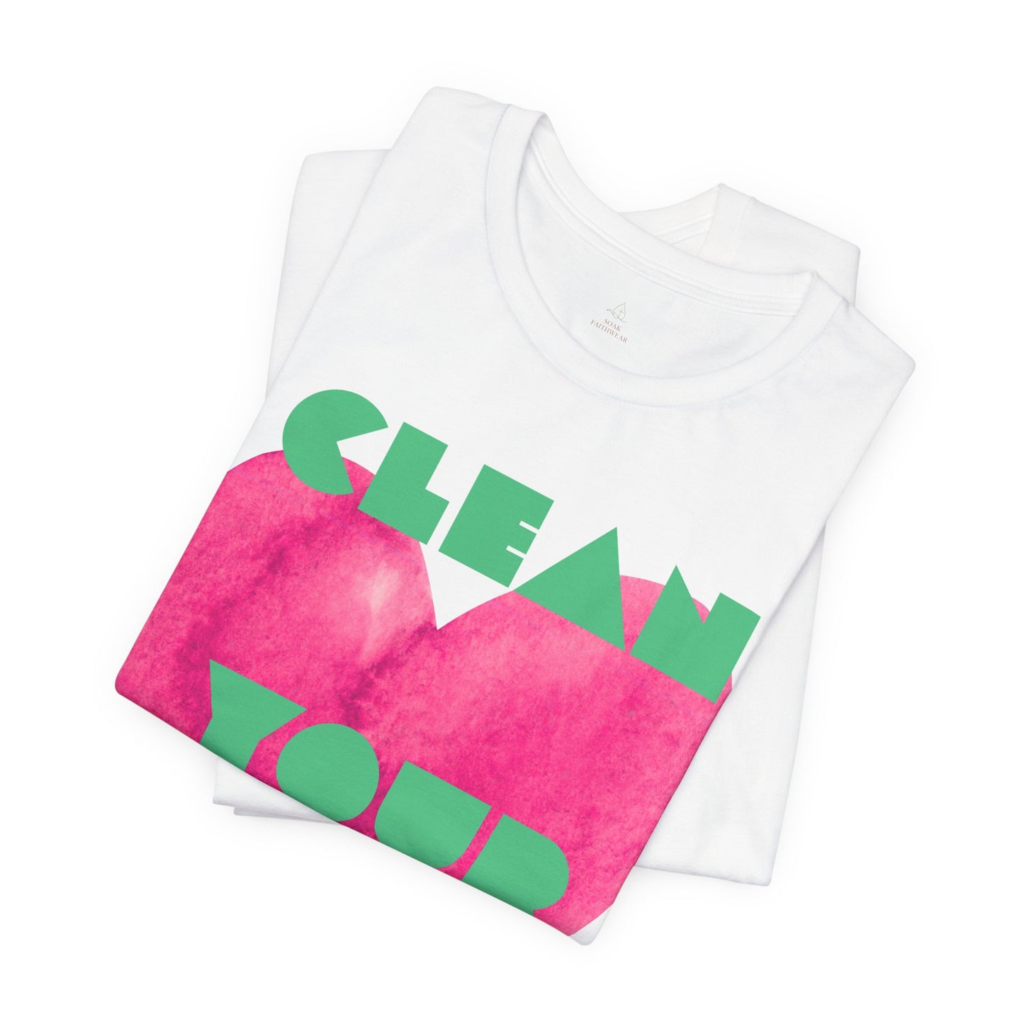 Clean Your Heart Woman tee Psalm 51:10 Christian Shirt