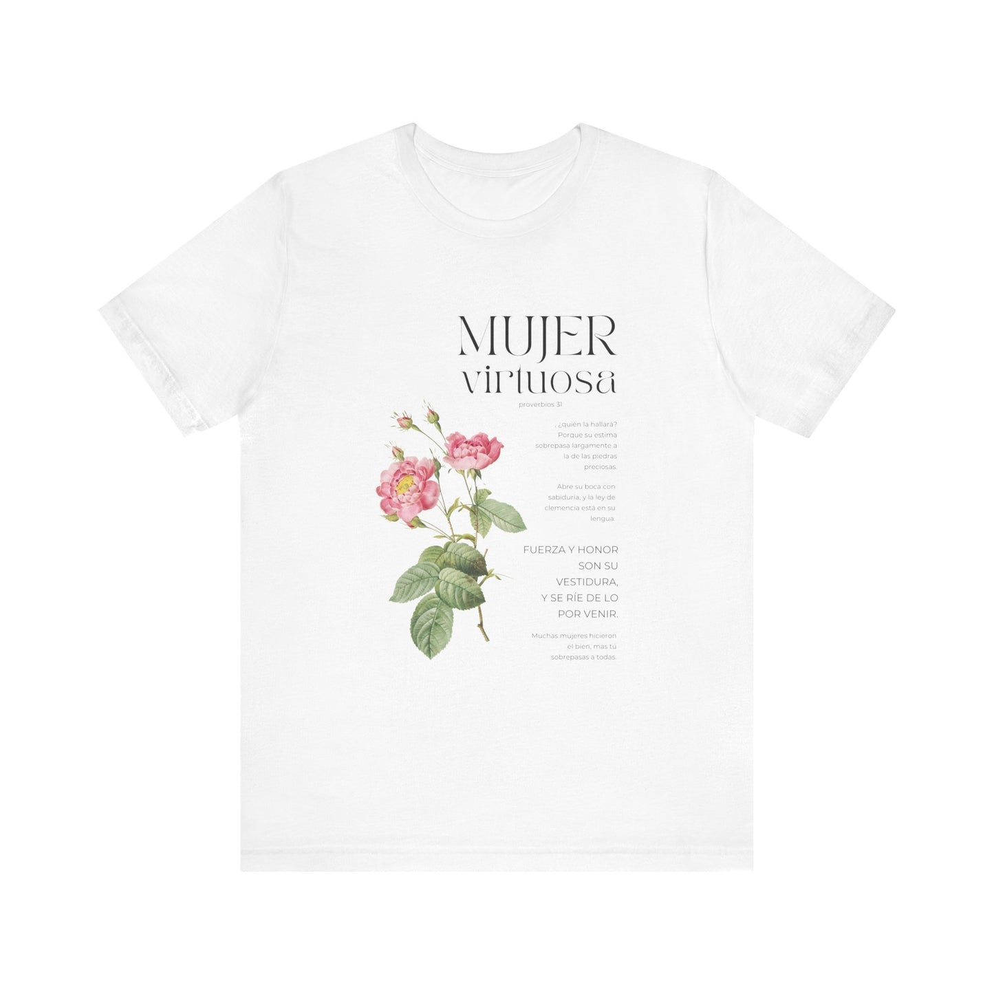 Mujer Virtuosa Proverbios 31 Shirt