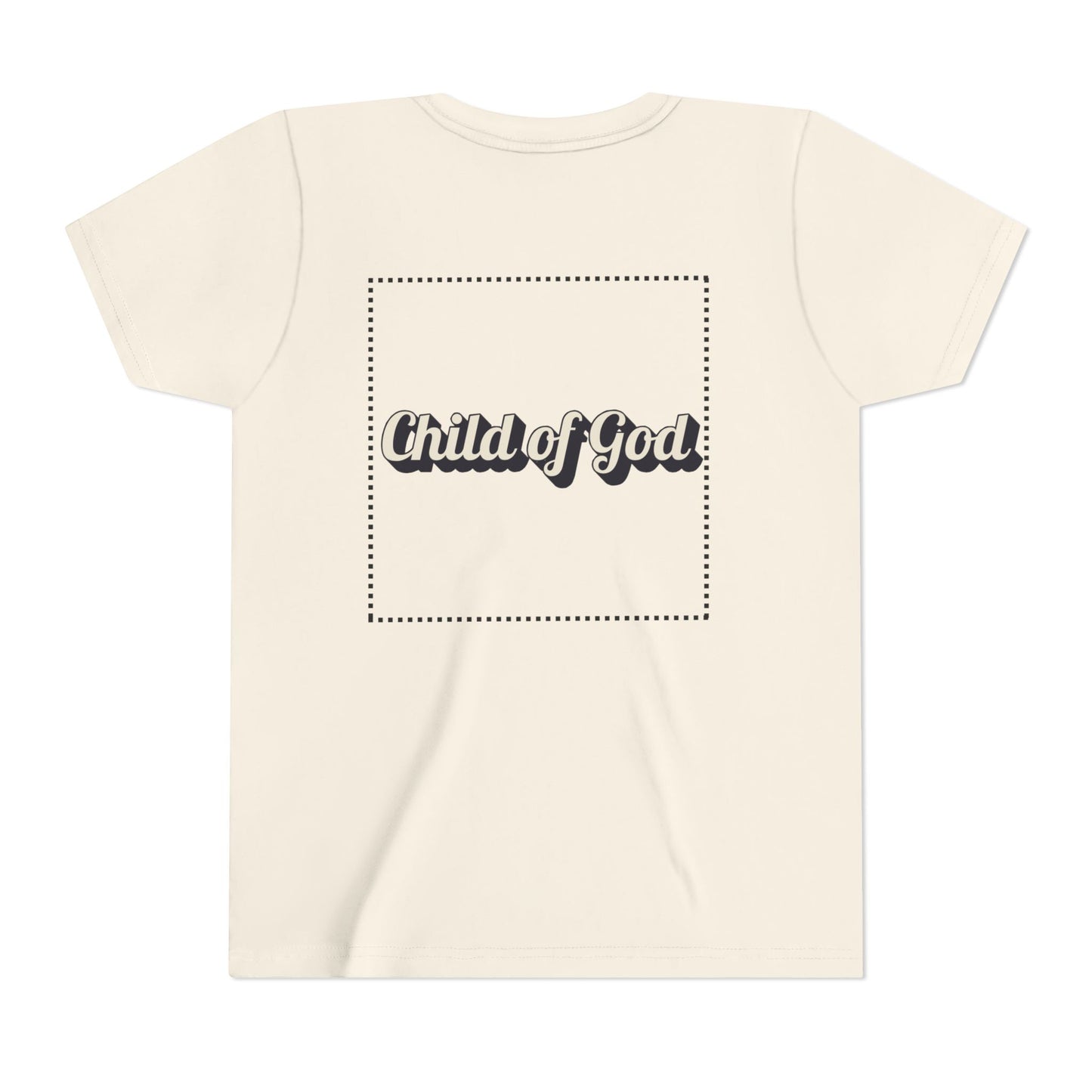 Child of God Man Tee | Christian Faith Script Design